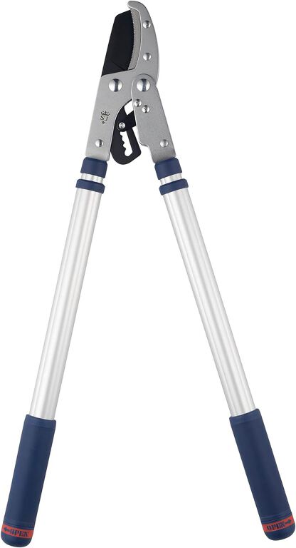 Telescopic ratchet anvil lopper