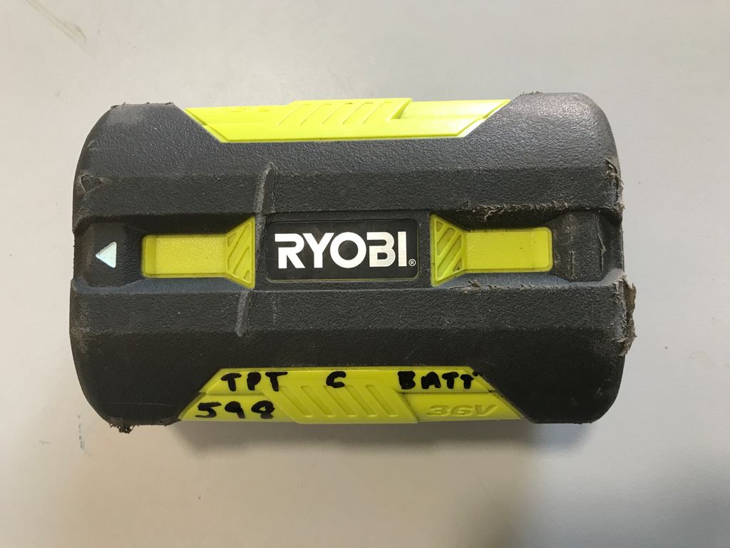 Tools n Things Library, Perth Australia Ryobi 36V Battery 2.6AH (598)