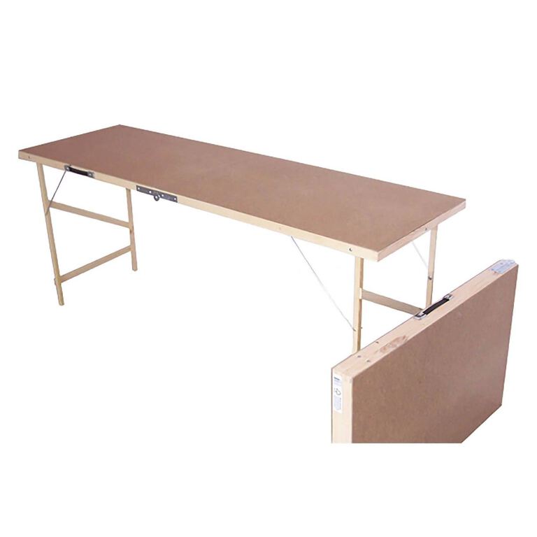 Folding pasting table