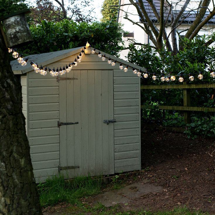 3 Sets of 3m LED Outdoor Clear Festoon Lights