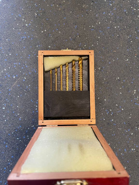 Drill Bits Sets 6pc, 3 - 8mm