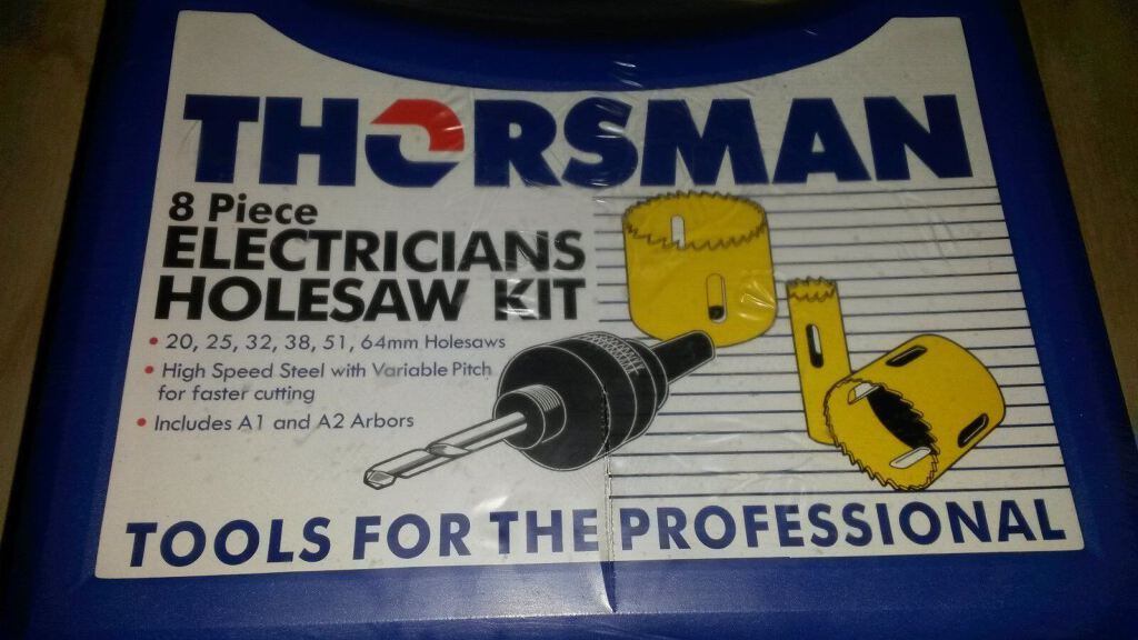 Electricians Hole Saw Kit