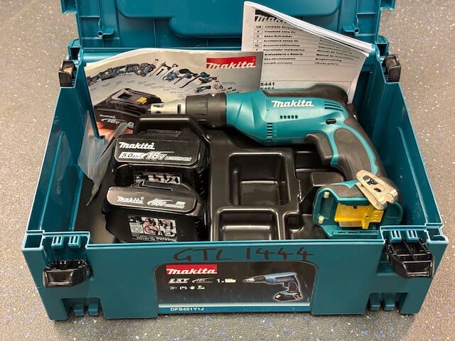 Makita Cordless 18V LXT Drywall/Plasterboard Screwdriver