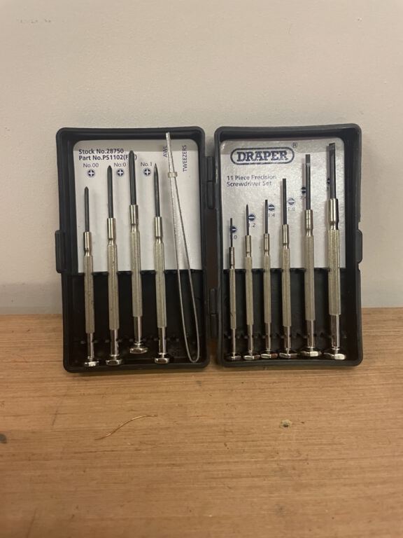 11 piece precision screwdriver set