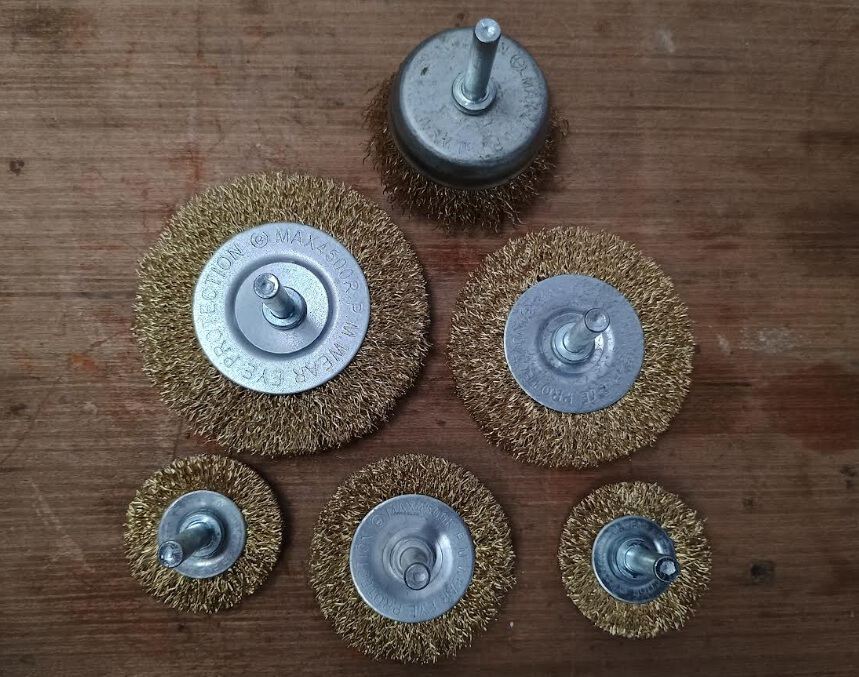 Wire Wheel & Cup Brush set