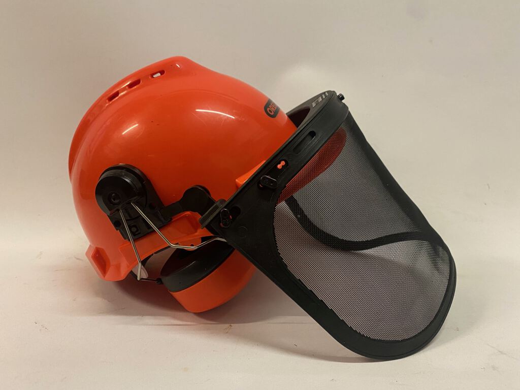 Safety Hat with Visor and Chaps