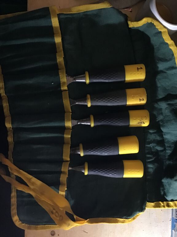 Chisel Set x 5 sizes