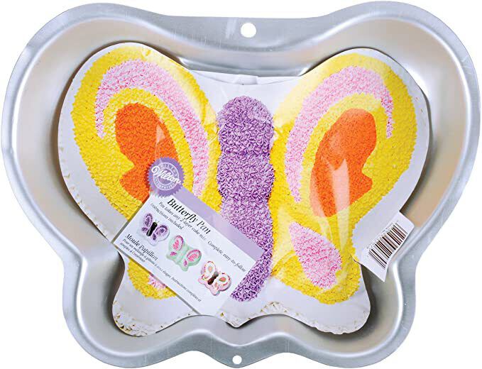 Tin bobi 2 Haen Pili Pala // 2 layer Butterfly baking Pan