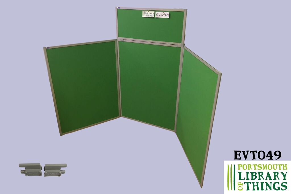 Display Boards x 3 with header panel (EVT049)