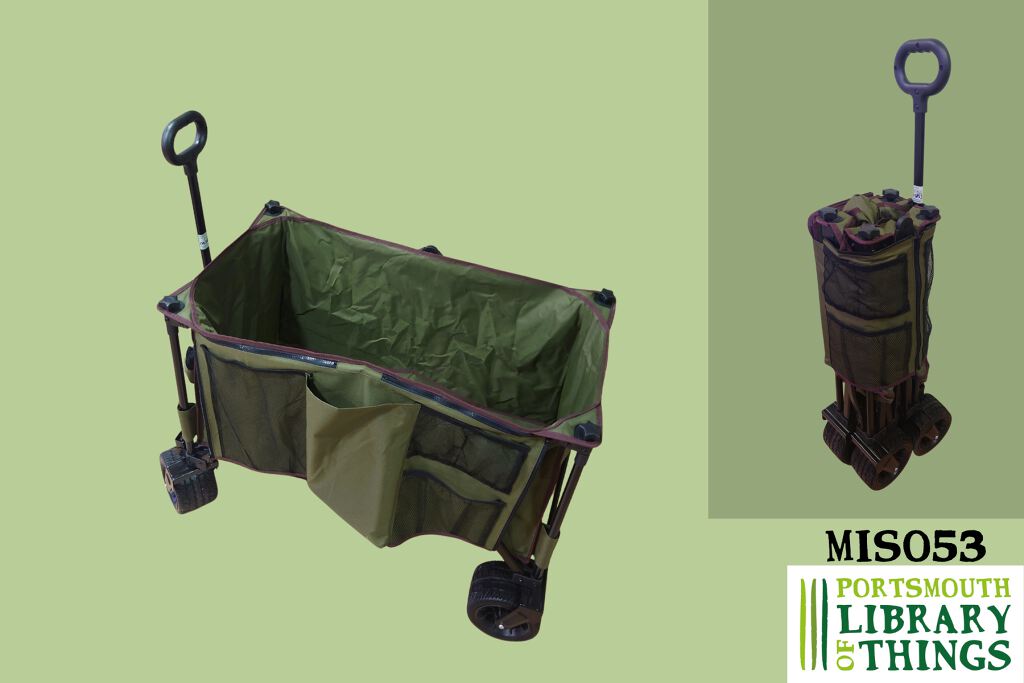 Green Folding Wagon (MIS053)