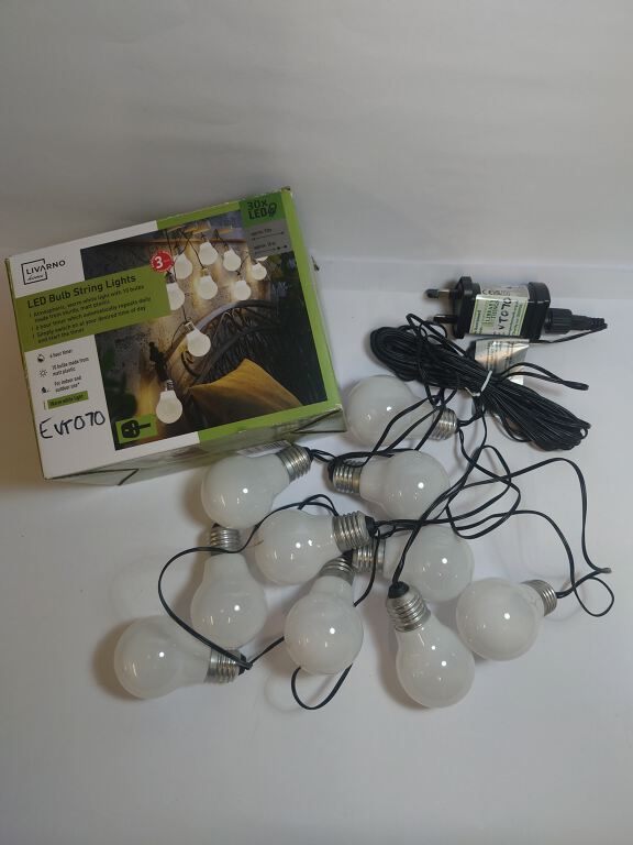 LED Bulb String Lights (EVT070)