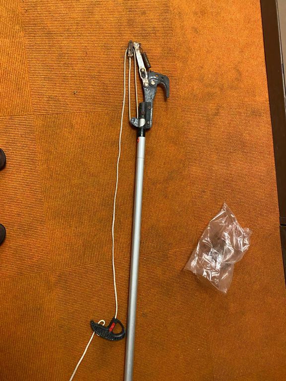 Long handled branch cutter