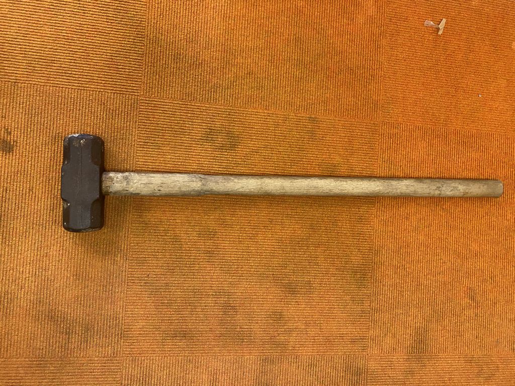 Sledge Hammer, wooden handle