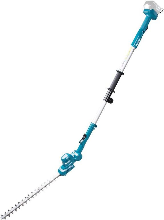 Cordless pole hedge trimmer