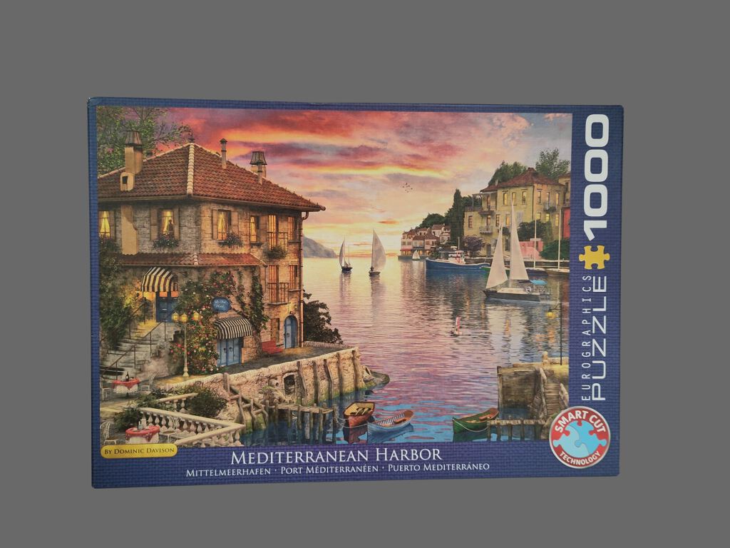 Jigsaw Puzzle - 1000 pcs - Mediterranean Harbour
