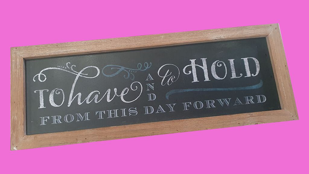 Wedding Sign