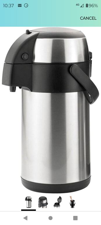 3 litre hot/cold drinks flask