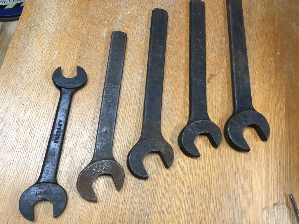 Large size opened spanners large AF sizes