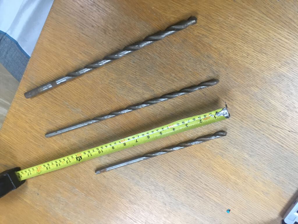 Long drill bits
