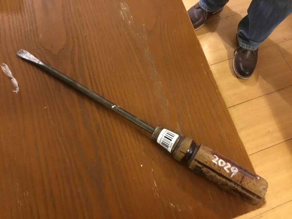 12mm flat head screwdriver