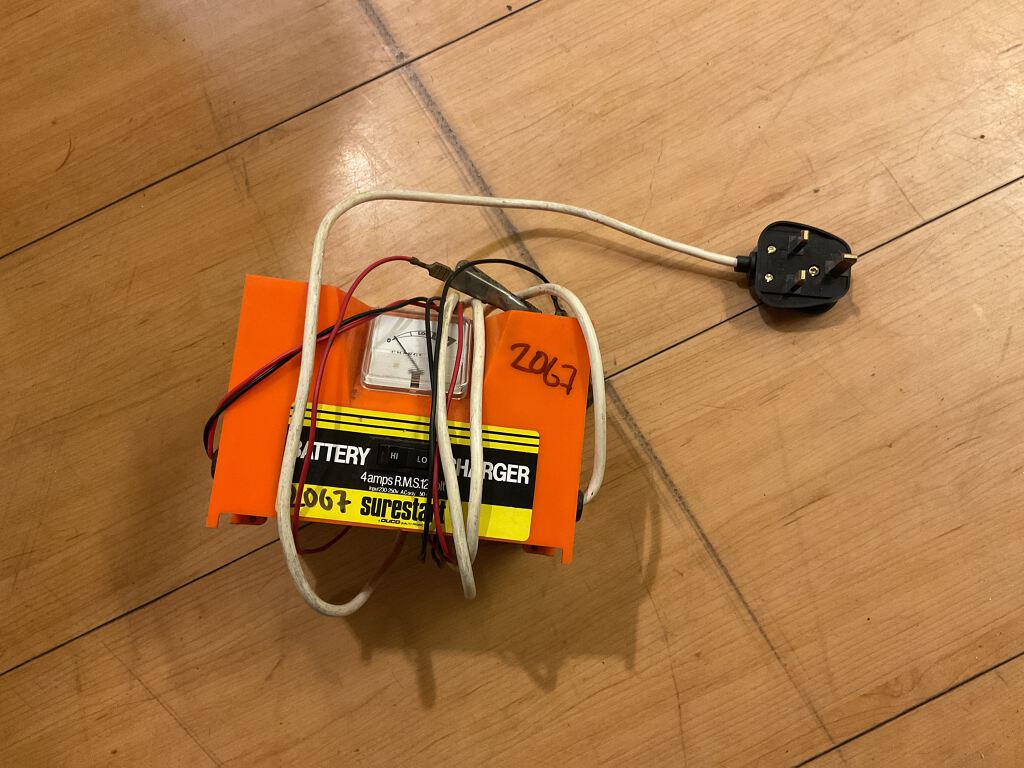 Home battery charger