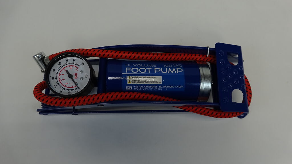 La Crosse Public Library Tool Library Pump, foot