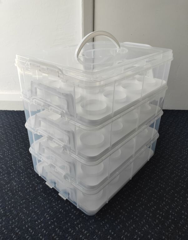 4-Tier 48 Cupcake Carrier-Holder