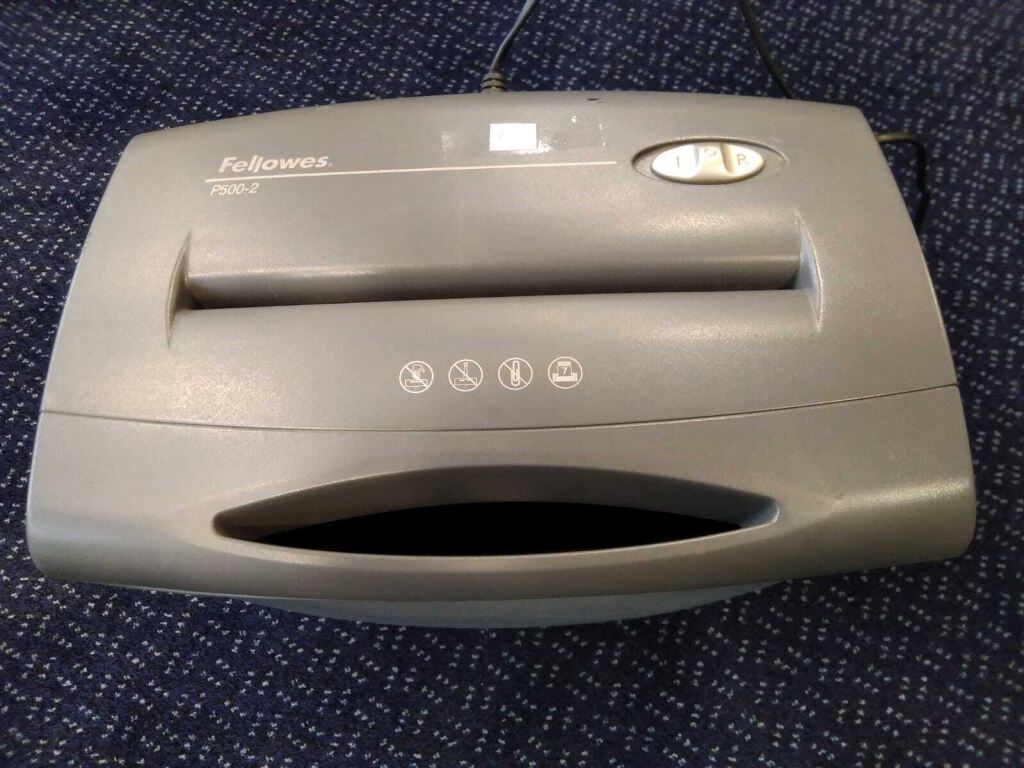 Fellowes Paper Shredder