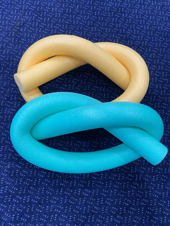 Swimming noodle / woggle floats