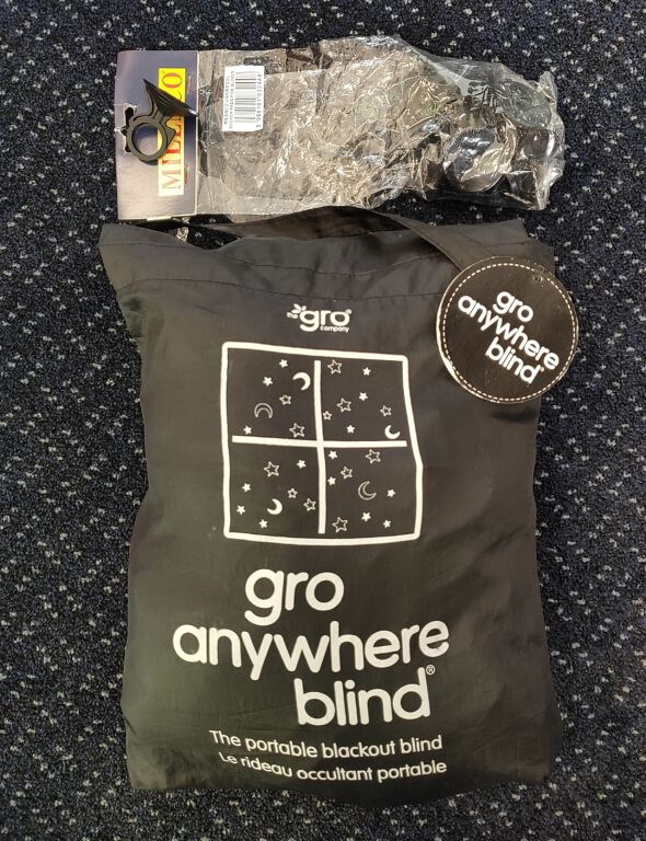 GRO Anywhere Blind (Portable blackout blind)