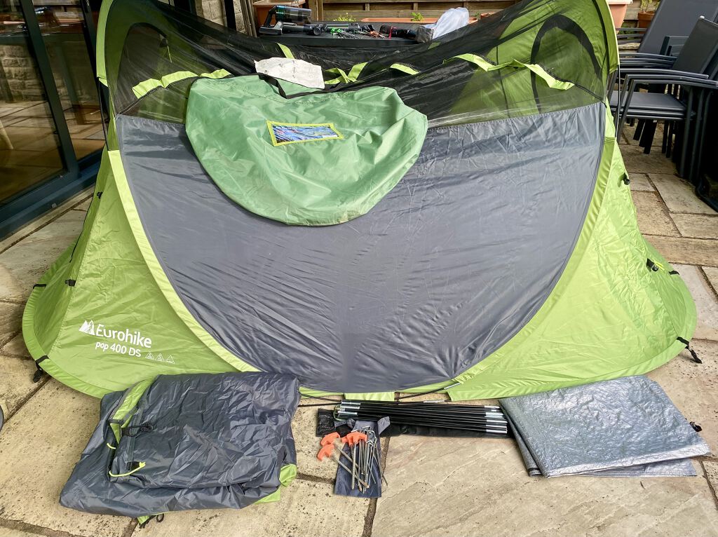 Eurohike Pop-Up 4-person Tent
