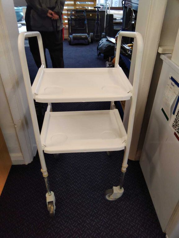 Indoor Walker Trolley with Trays ~ elderly ~ mobility