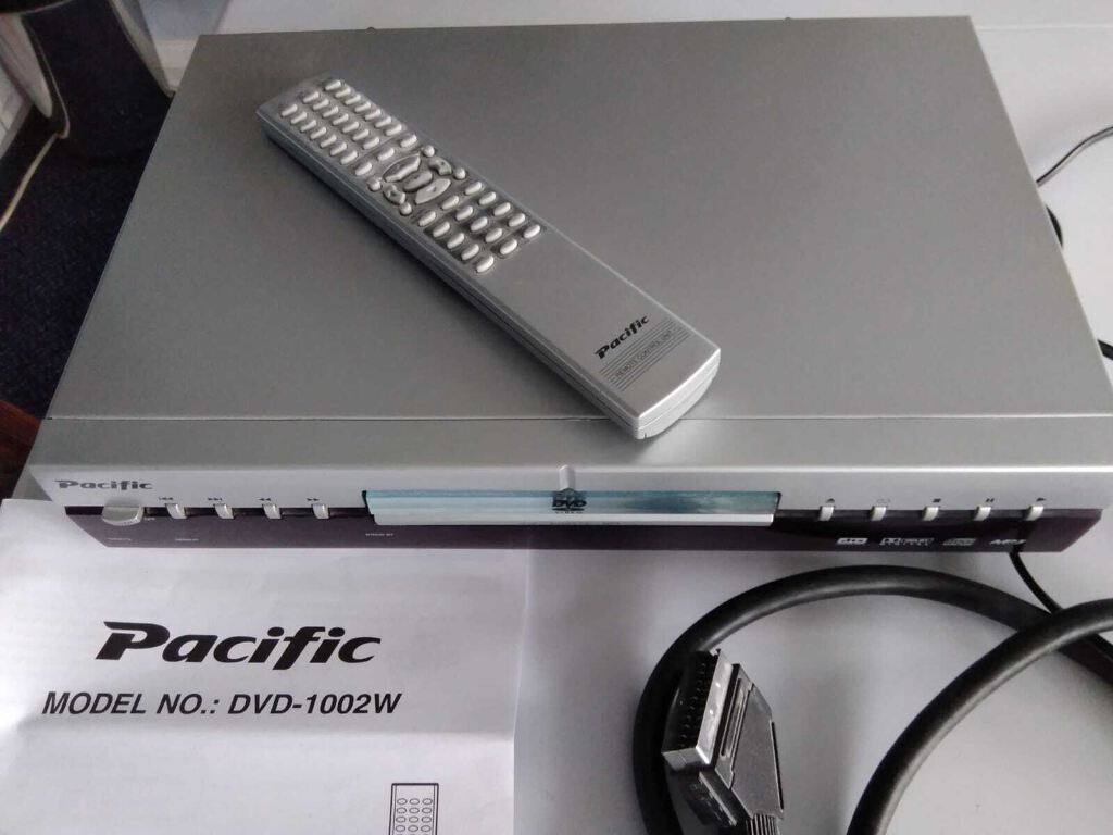 Pacific DVD player 1002W
