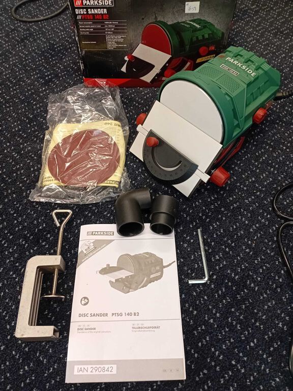 Disc Sander Parkside PTSG 140 B2