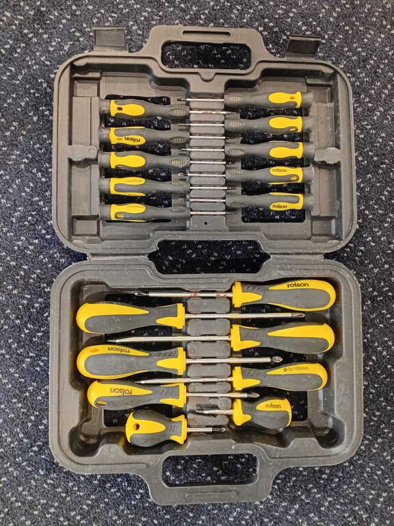 Rolson 18 piece Screwdriver Set