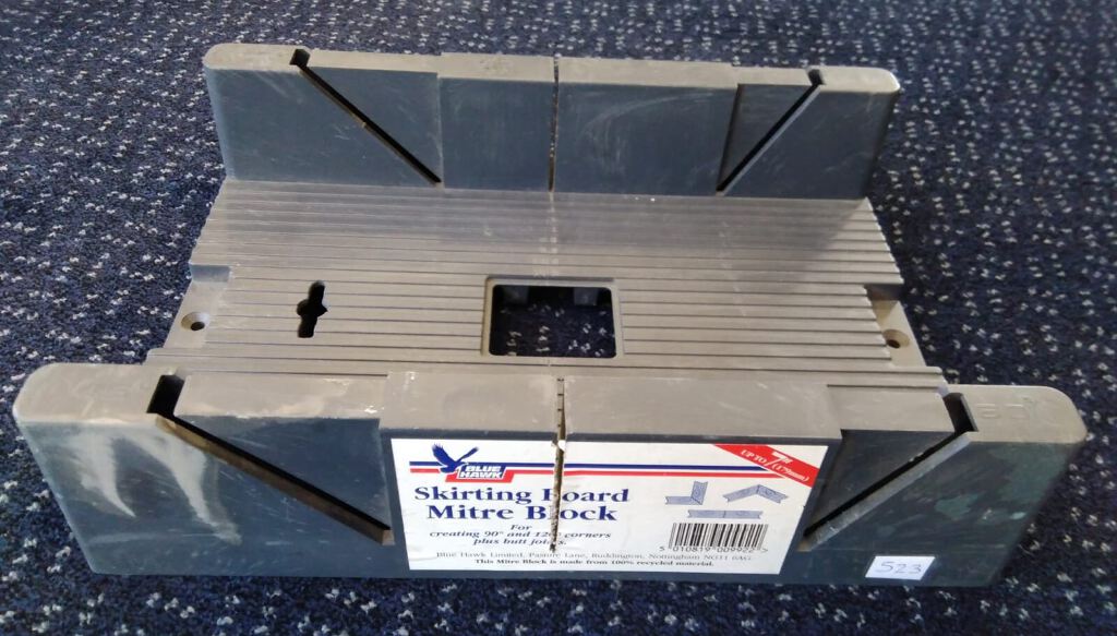 Skirting Board Mitre Block