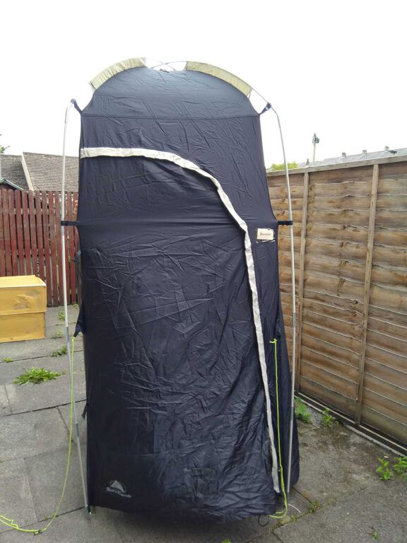 Sunncamp toilet / changing tent. Black