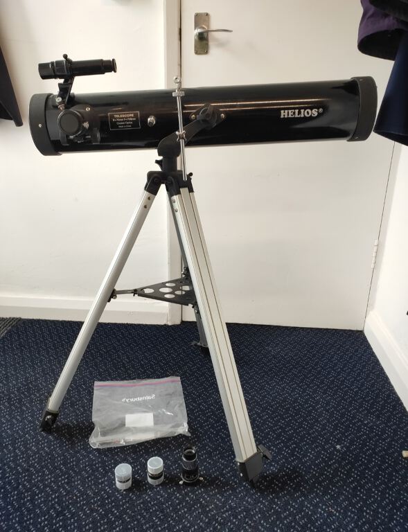 HELIOS Telescope D=76mm F=700mm Coated Optics