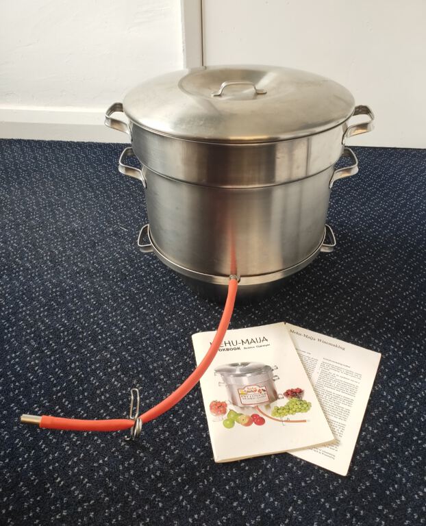 MEHU-MAIJA Steam Process Juice-Extractor Steamer-Cooker