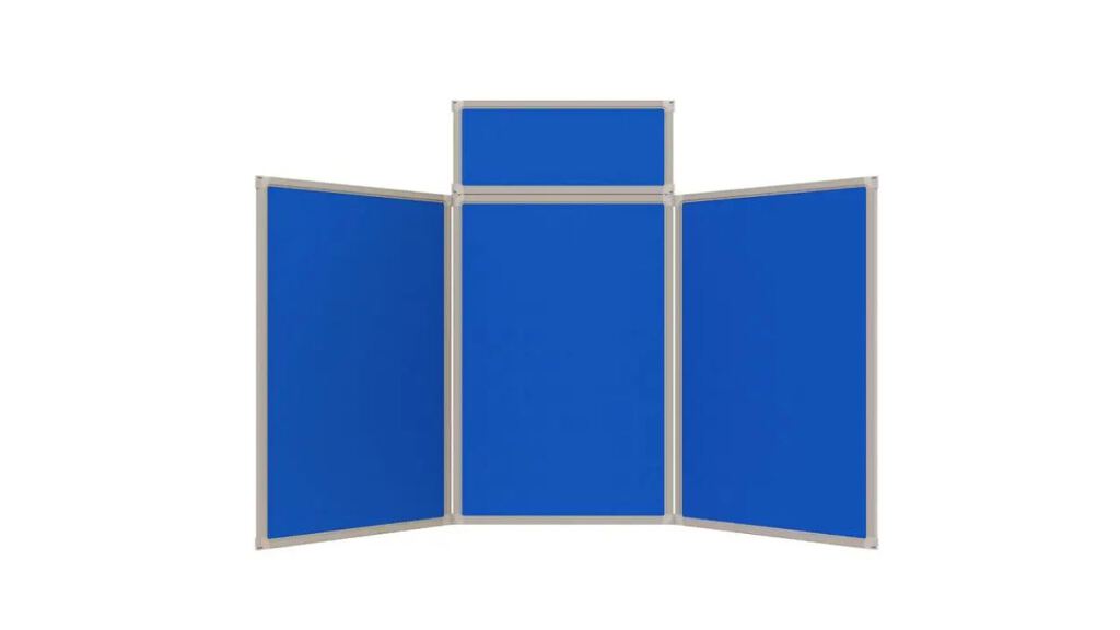 3 Panel (+Header) Folding Exhibition Display Board - Large with Carry Bag (R108)